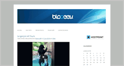 Desktop Screenshot of blogeek.fr